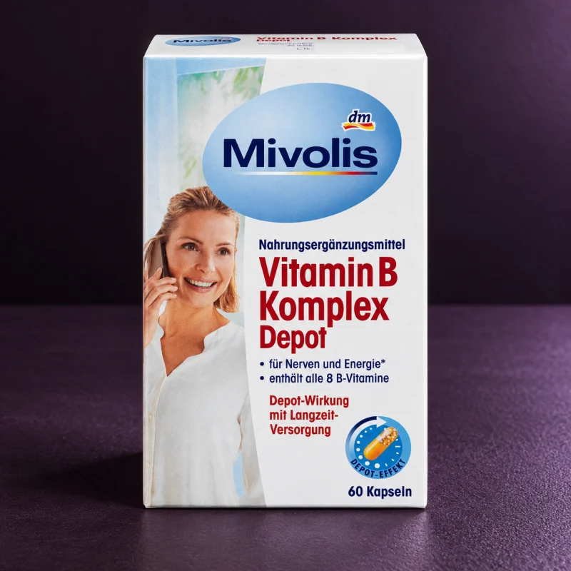 Mivolis Witamina B Complex o przedłużonym uwalnianiu, 33 g